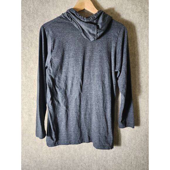 ALASKA The Last Frontier Gray Colorful Fade Lightweight Hoodie SZ S - Picture 2 of 7